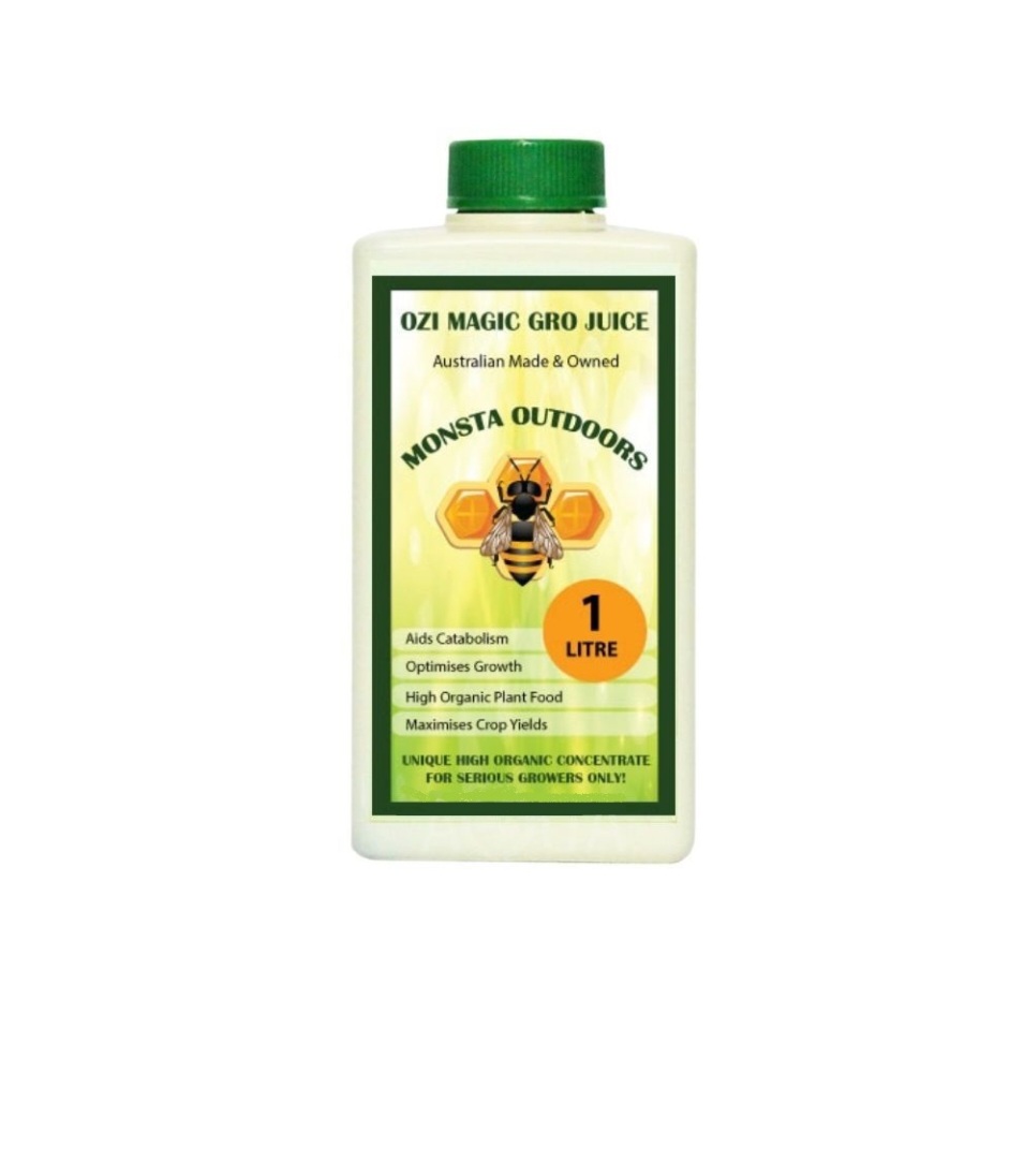Ozi Magic Gro Juice Monsta Outdoors 1 Litre