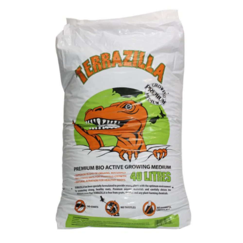 Terrazilla Premium Bio Active Growing Medium 40 Liters 