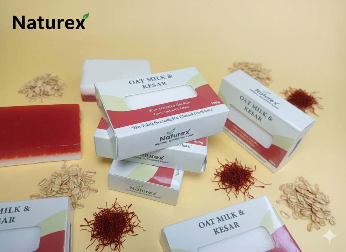 Oat Milk & Kesar Soap Bar