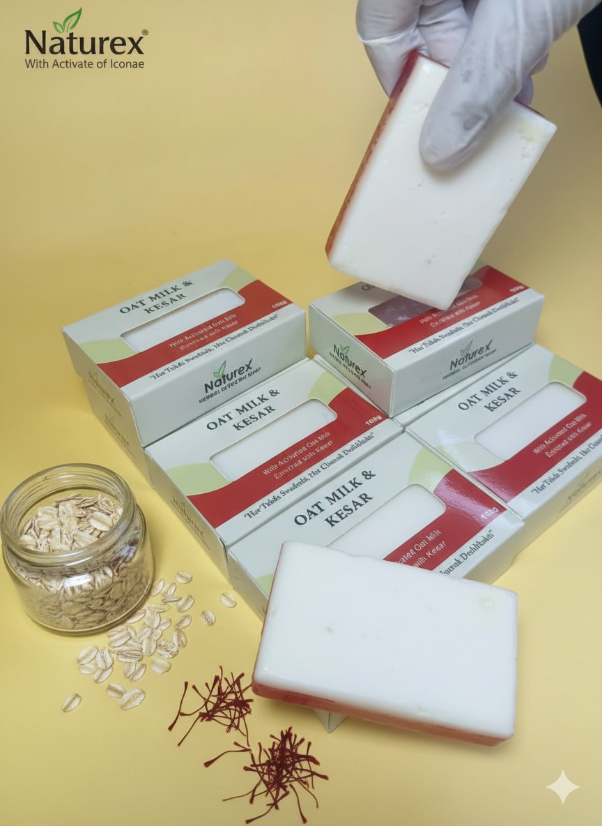 Oat Milk & Kesar Soap Bar
