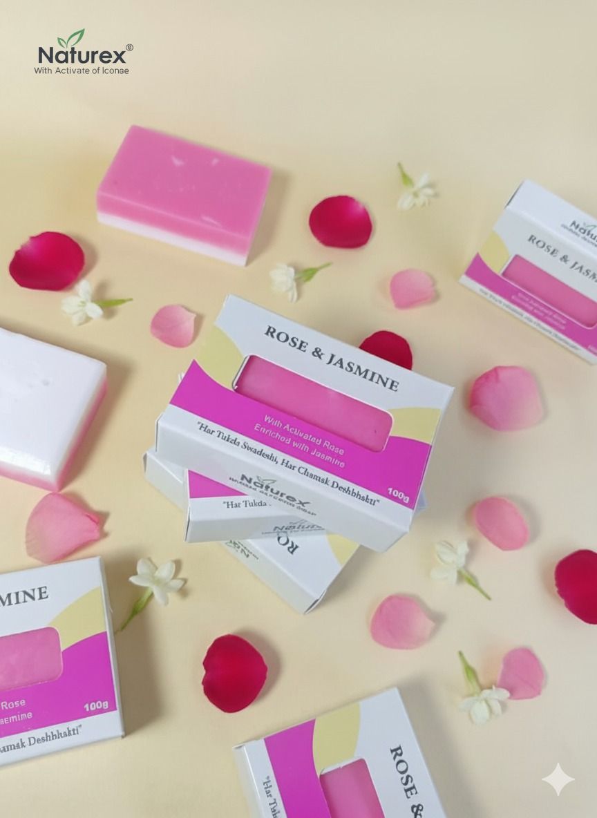 Rose & Jasmine Soap Bar