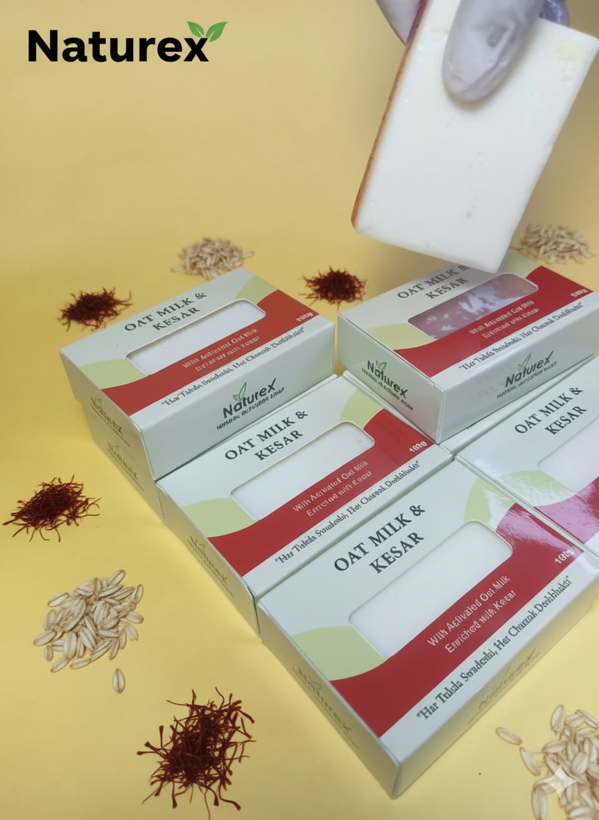 Oat Milk & Kesar Soap Bar
