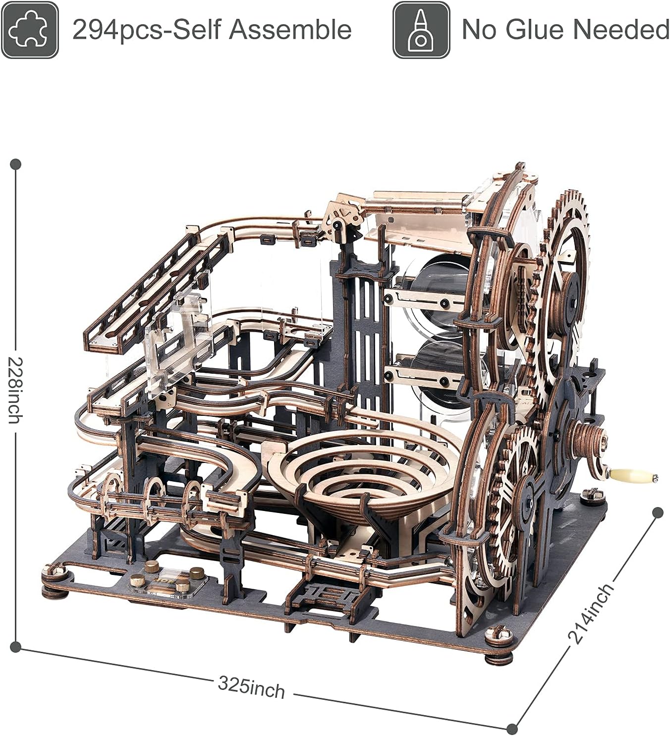 FINISHED PRODUCT - ROKR 3D Marbel Night City Wooden Puzzles