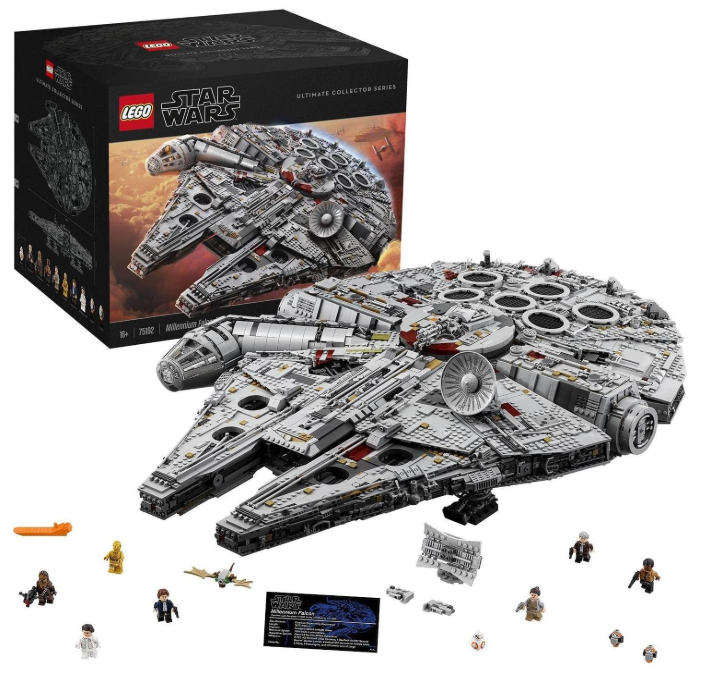 FINISHED PRODUCT - LEGO Star Wars Millennium Falcon UCS Set