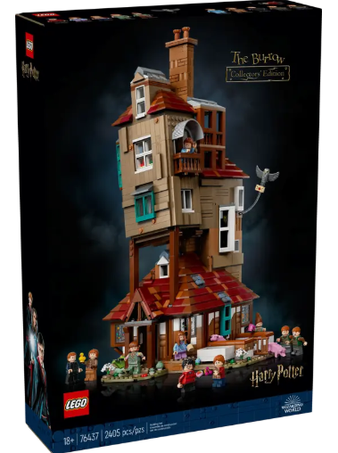 FINISHED PRODUCT - LEGO Harry Potter The Burrow Building Sets