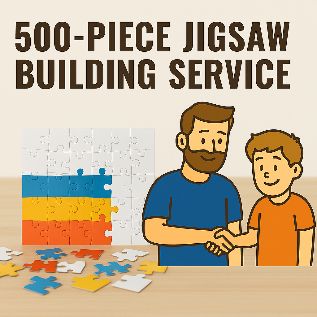 Build Your Jigsaw (500 pieces)