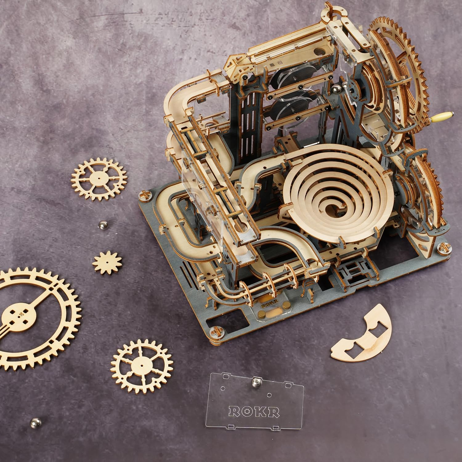 FINISHED PRODUCT - ROKR 3D Marbel Night City Wooden Puzzles