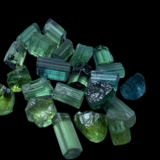 Green Tourmaline Gemstones