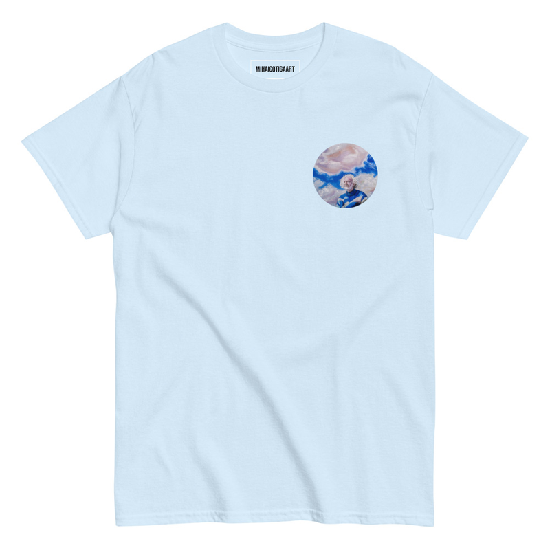 "I sat here for a while" Unisex tee