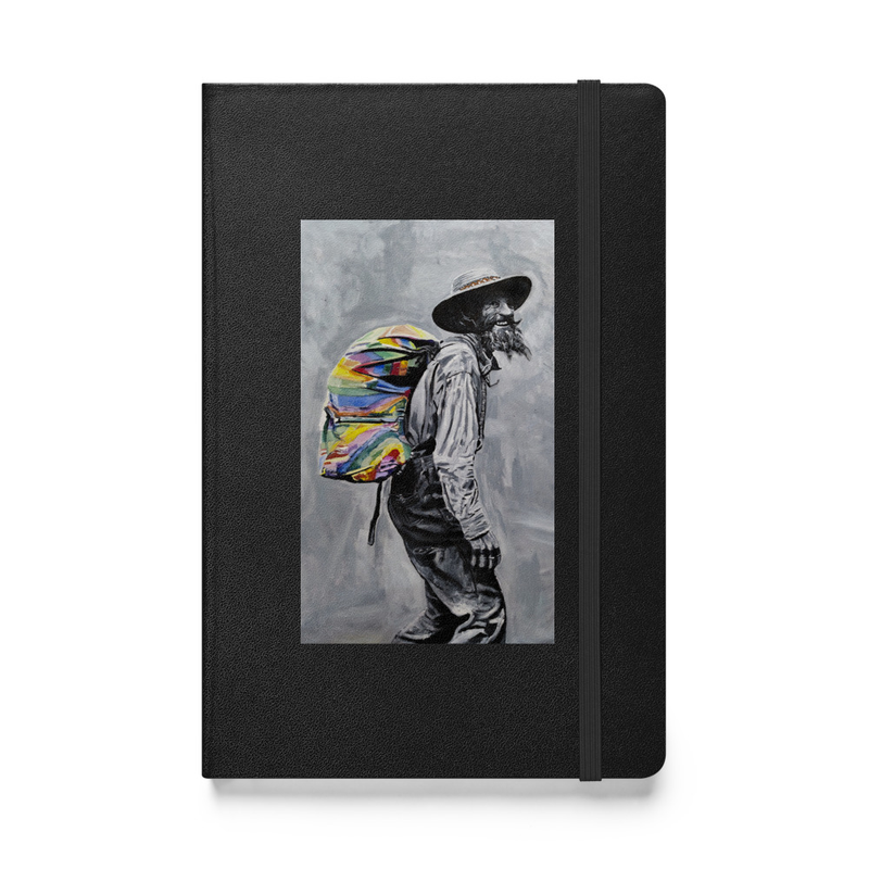 "The Good Traveller" Hardcover bound notebook