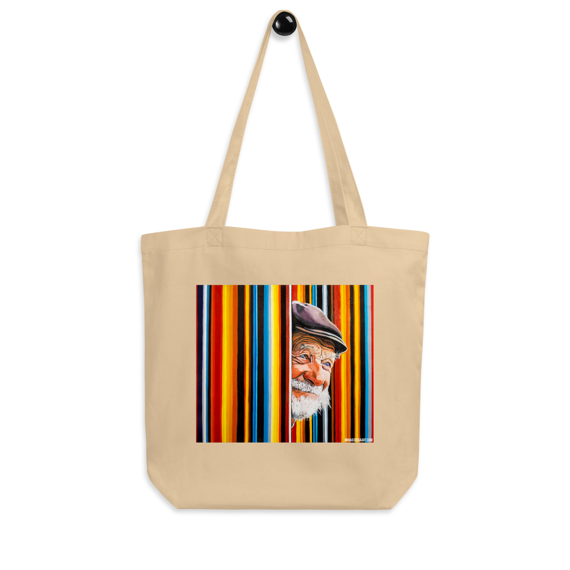 Gently Peeking Eco Tote Bag