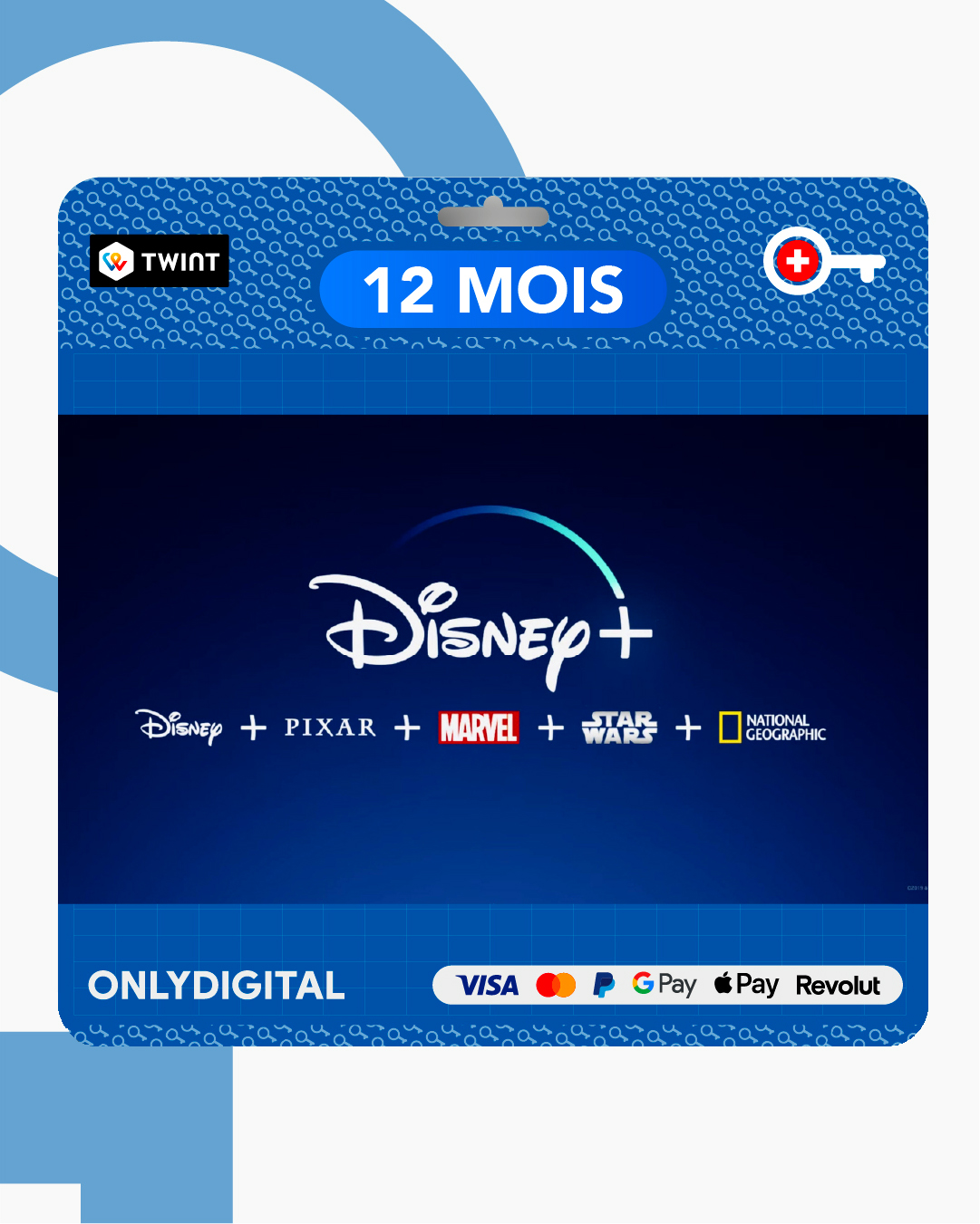 Disney+ 12 Mois