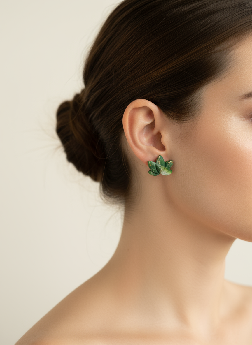 Kolczyki Świąteczne – Lotos