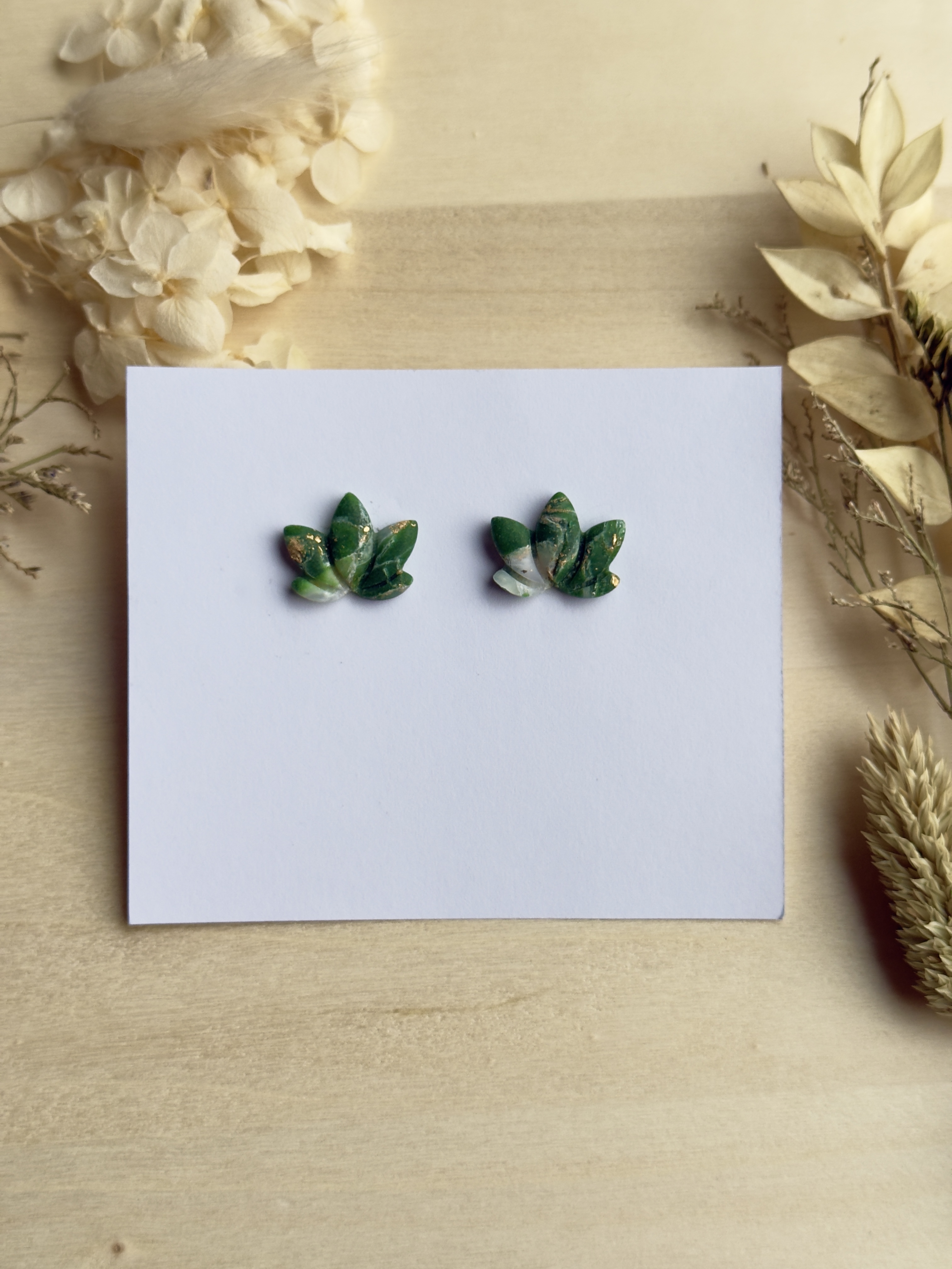 Kolczyki Świąteczne – Lotos