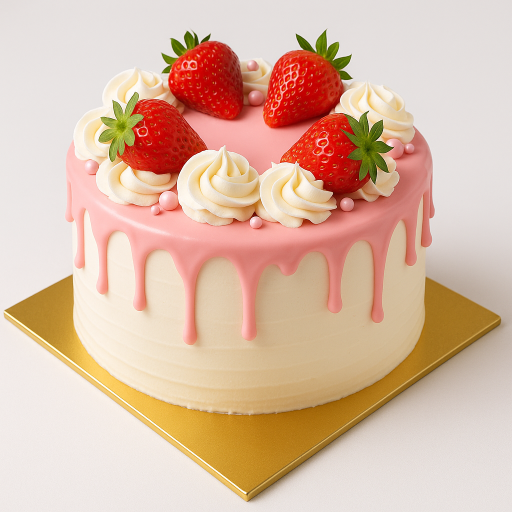 Lot de 50 Supports à Gâteaux -20 x 20 cm -Carton Réversible Doré & Noir -Epaisseur 1 mm - Carré- 