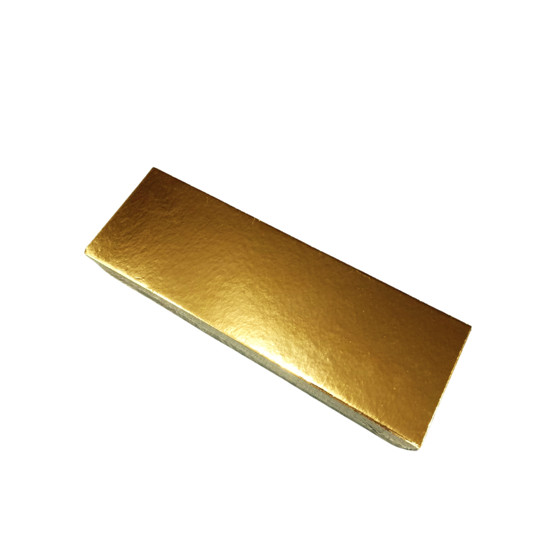 Lot 50 Supports à Bûches de Noël & Cakes - 30 x 10 cm -1.2 mm epaisseur. Semelles Gâteaux Rectangulaires - 