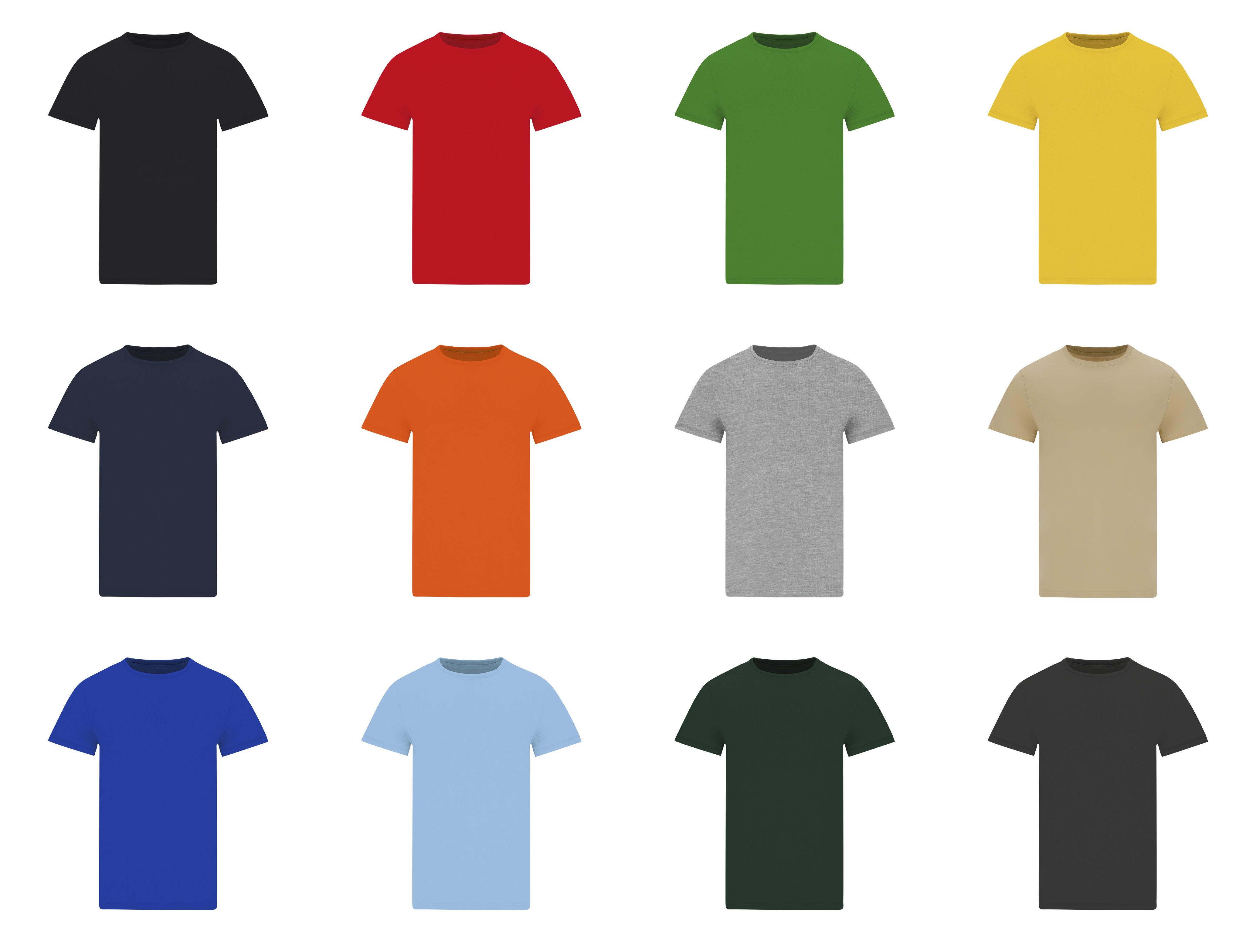 CAMISETA UNISEX ALGODON 190