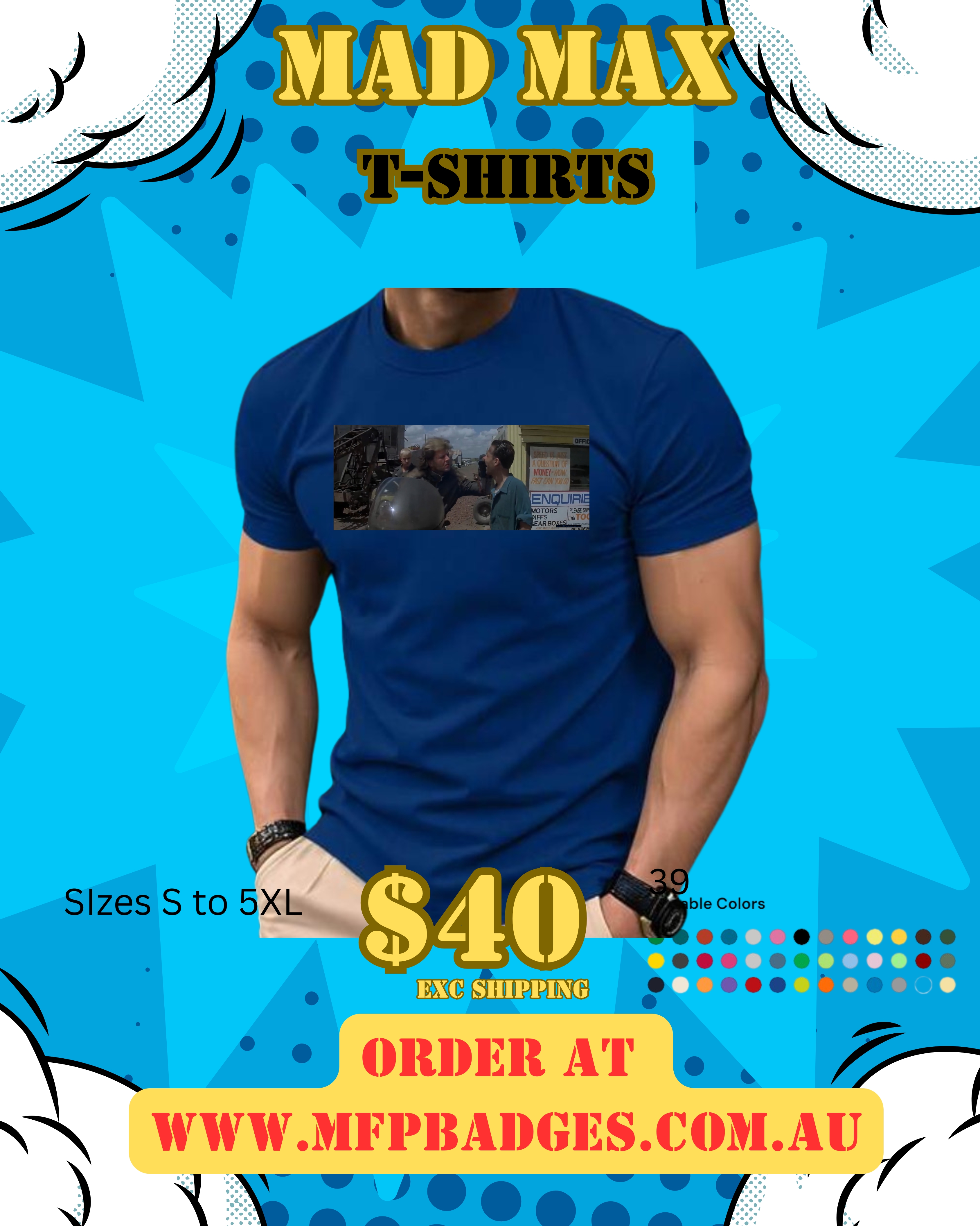 Mad Max Toecutter Barter T-Shirt | Iconic Outlaw Scene Movie Tee
