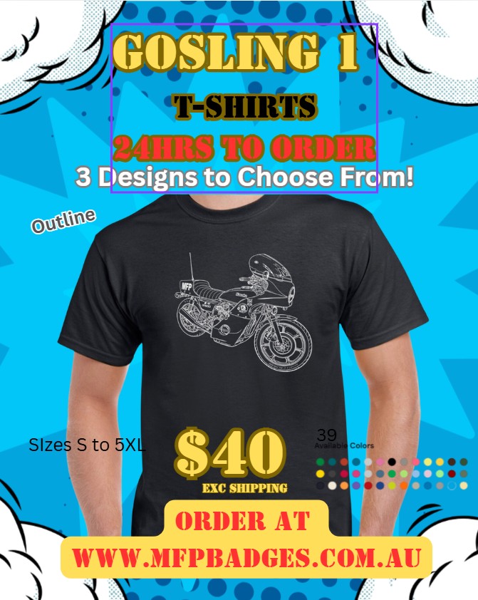 Gosling 1 T-Shirt - Outline Style