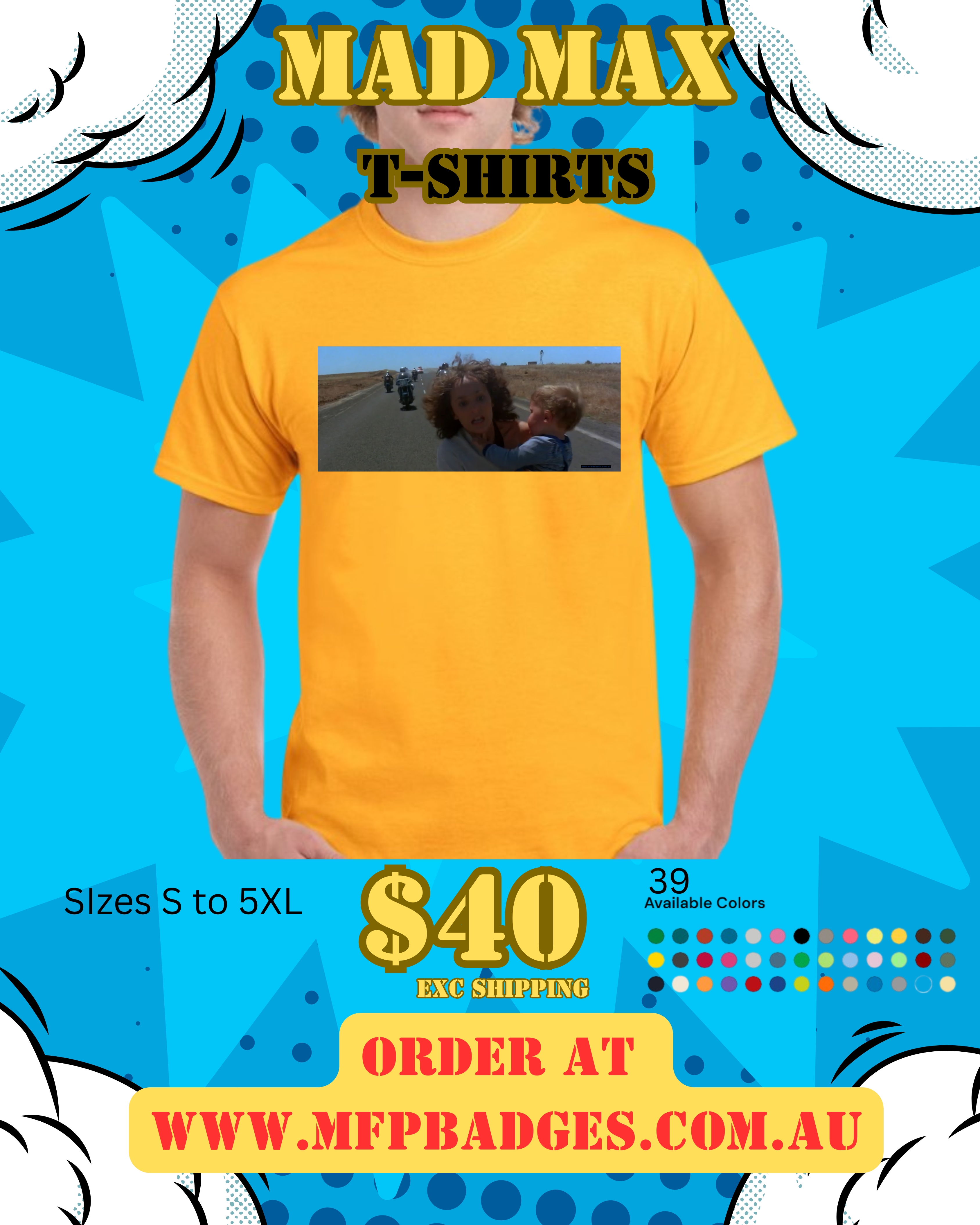 Mad Max Jesse’s Demise T-Shirt | Iconic Road Tragedy Movie Tee