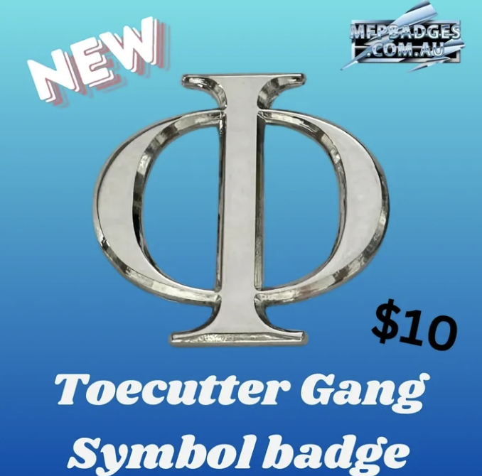 Toe Cutter Gang badge