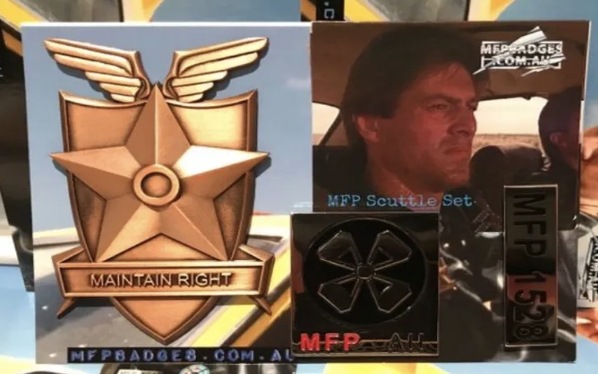 Scuttle MFP Badge Set
