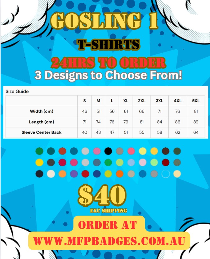 Gosling 1 T-Shirt - Cartoon Style