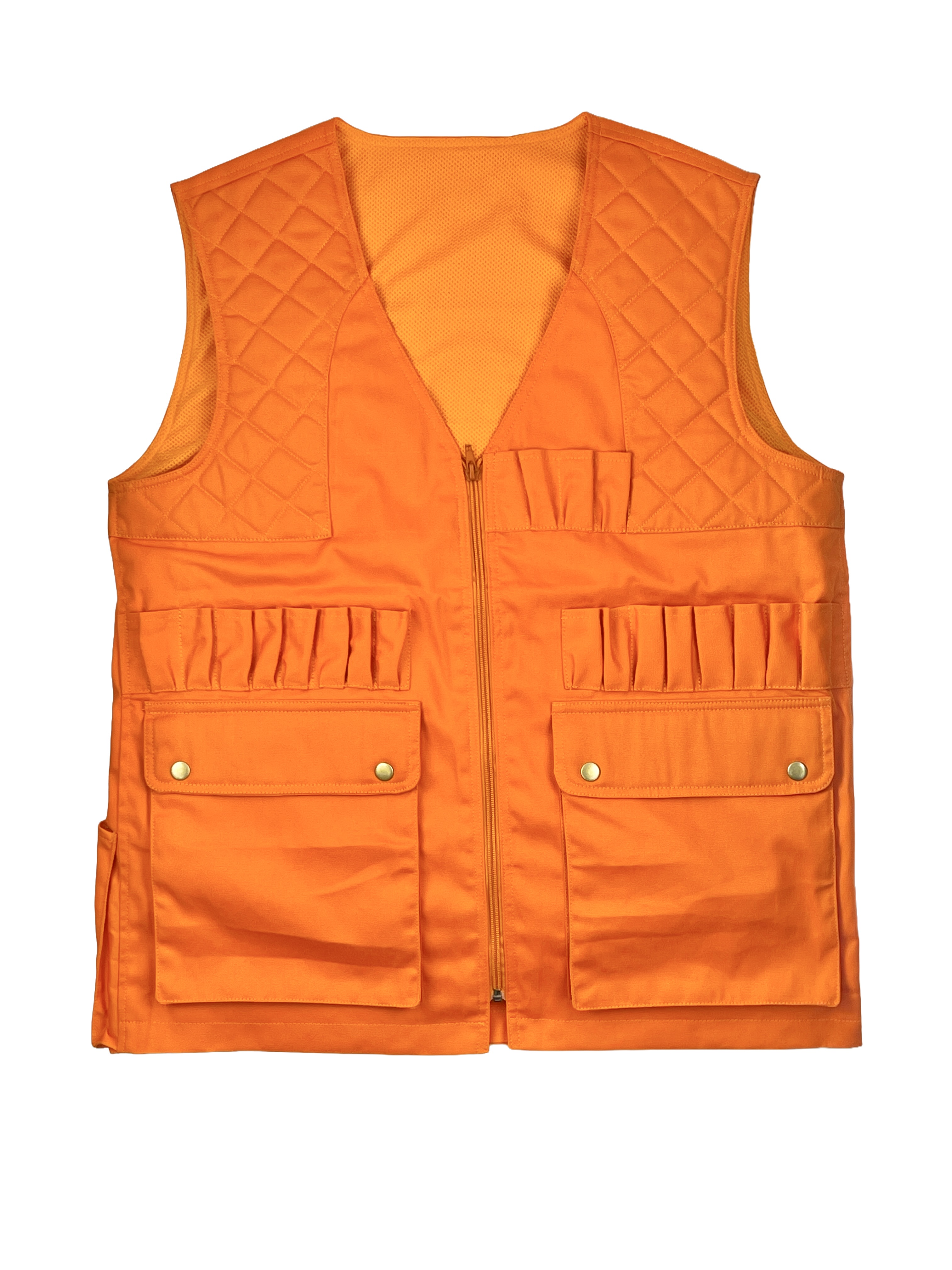 Orange high-visibility GILET