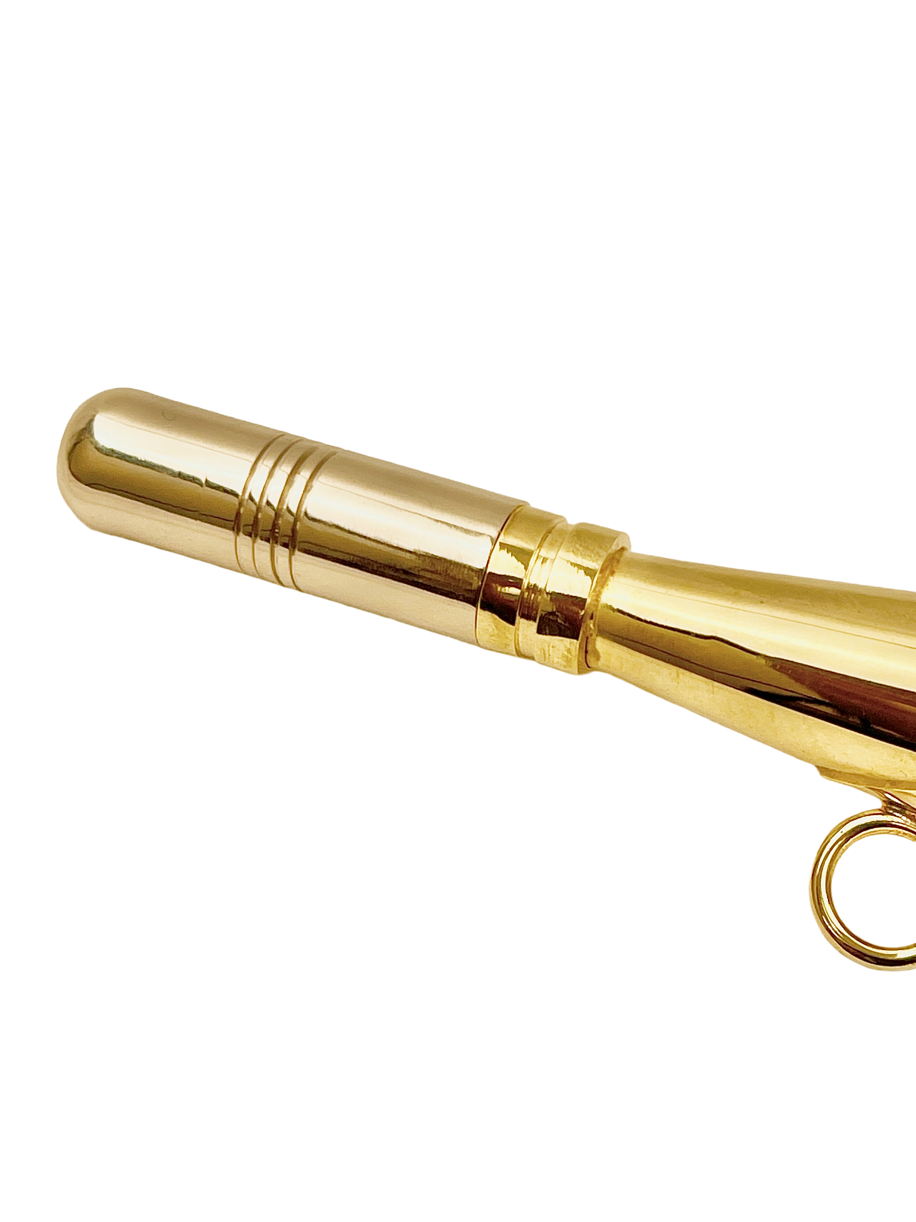 12 cm brass horn with Nickle mouth piece