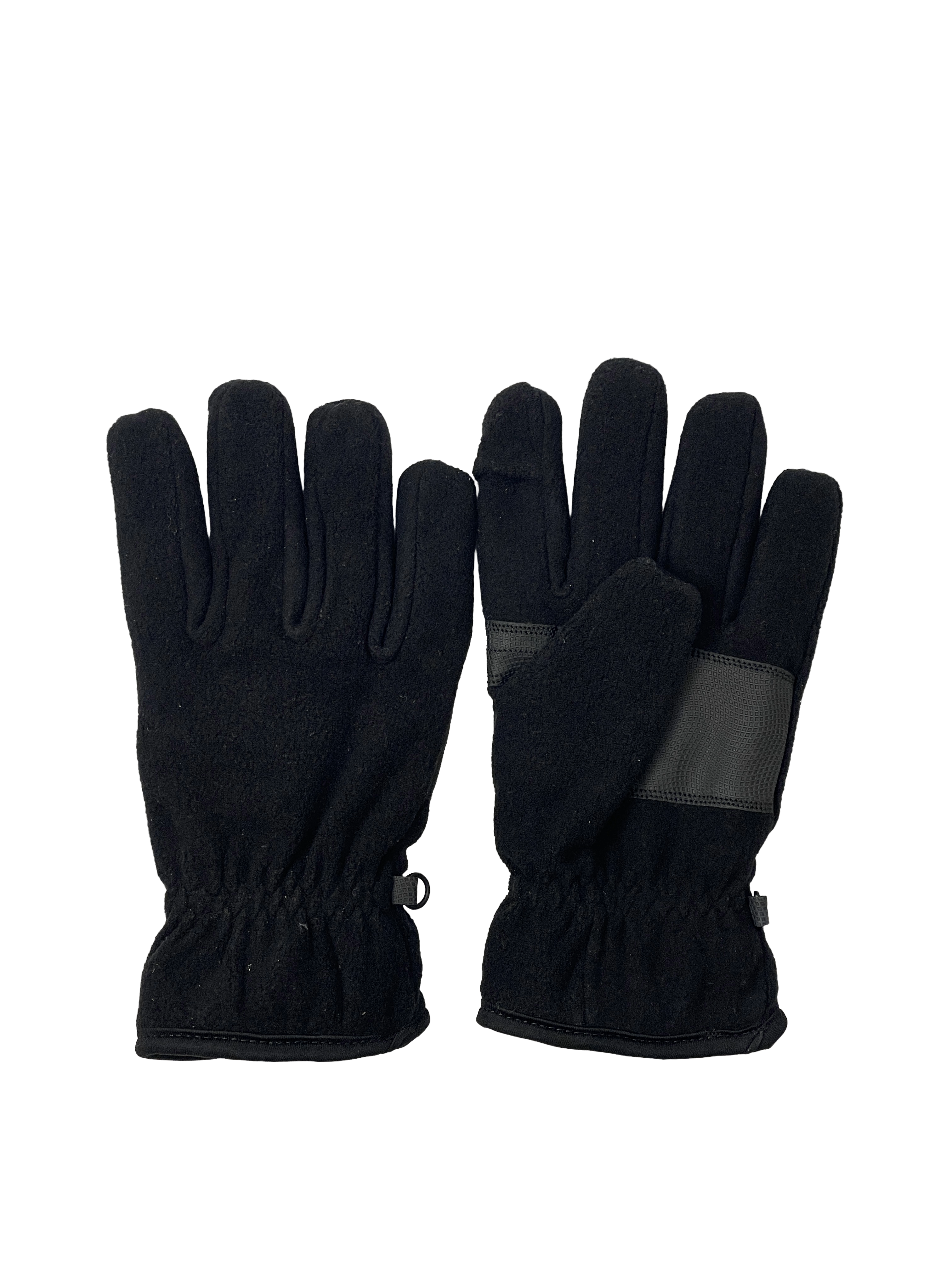 American style Gloves in black and grey contrast