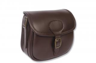 Brown leather Cartridge Bag