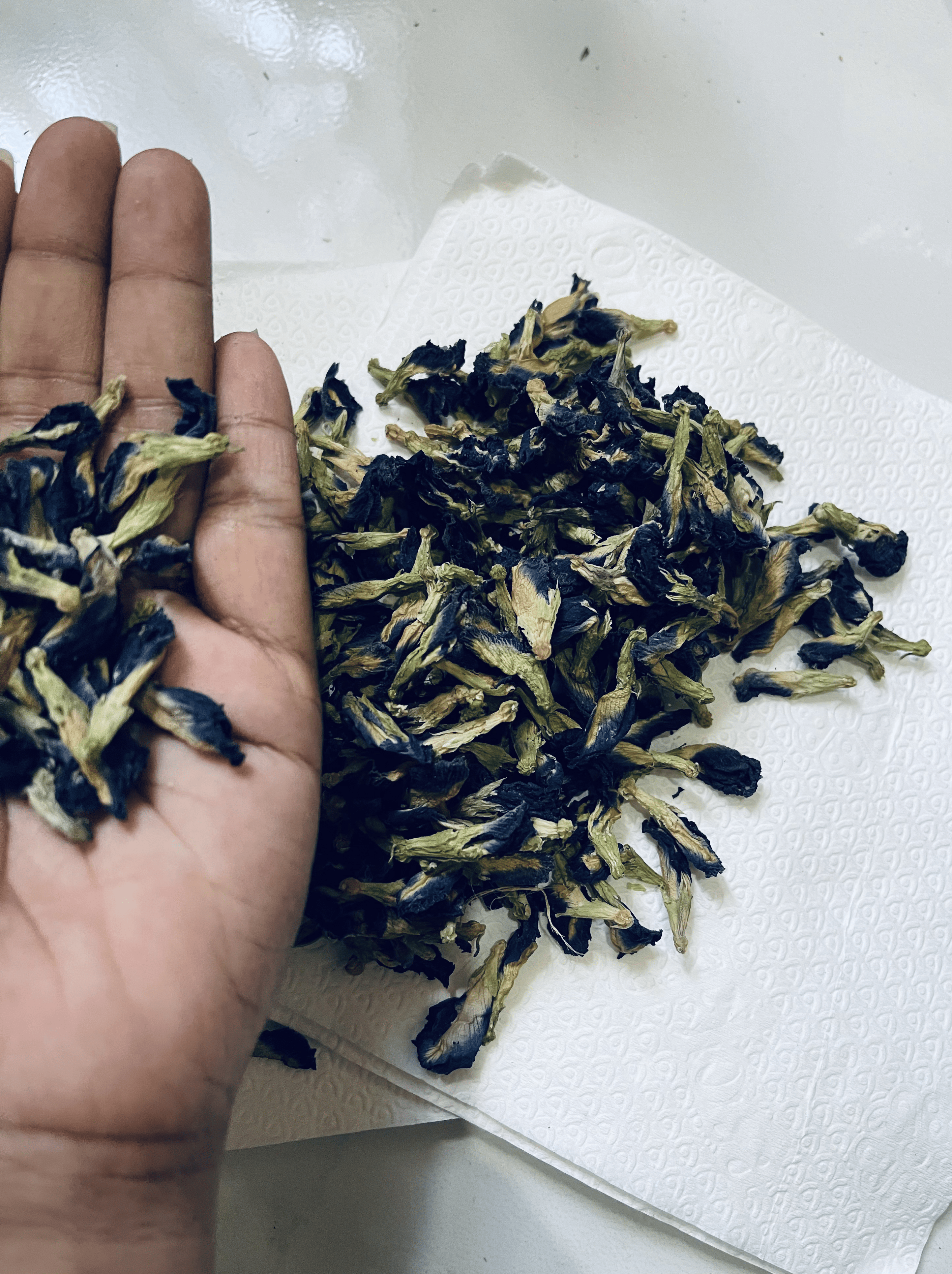 Dried Butterfly Pea Flowers