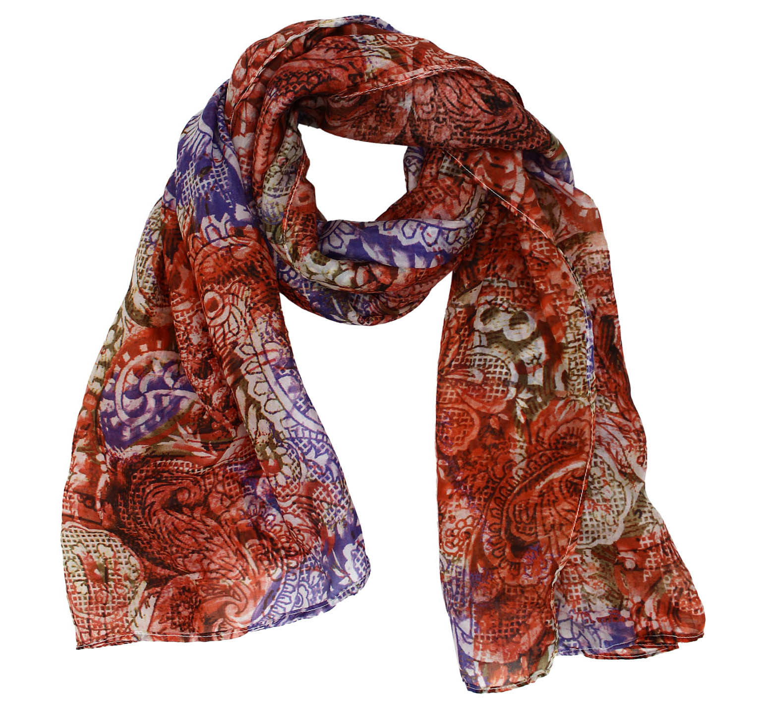 Paisley Print Scarf
