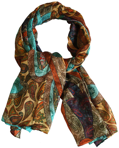 Paisley Pattern Modal Scarf