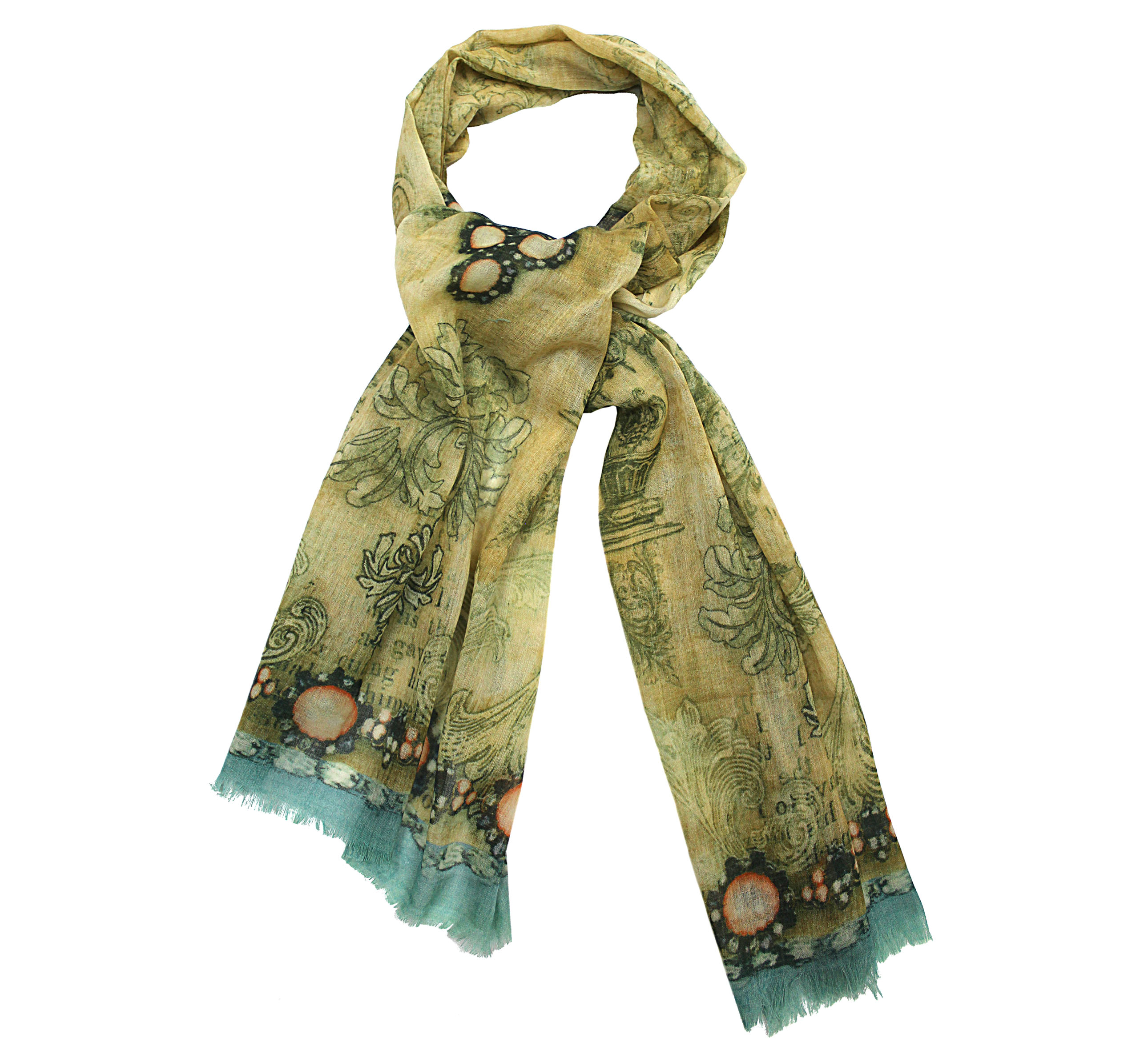 Vintage wool scarf