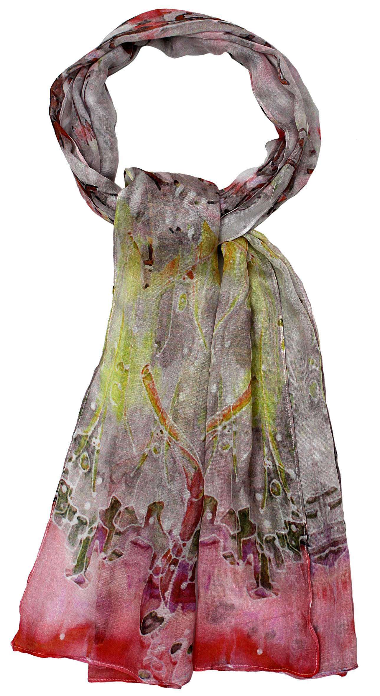 Hand-painted Modal Scarf
