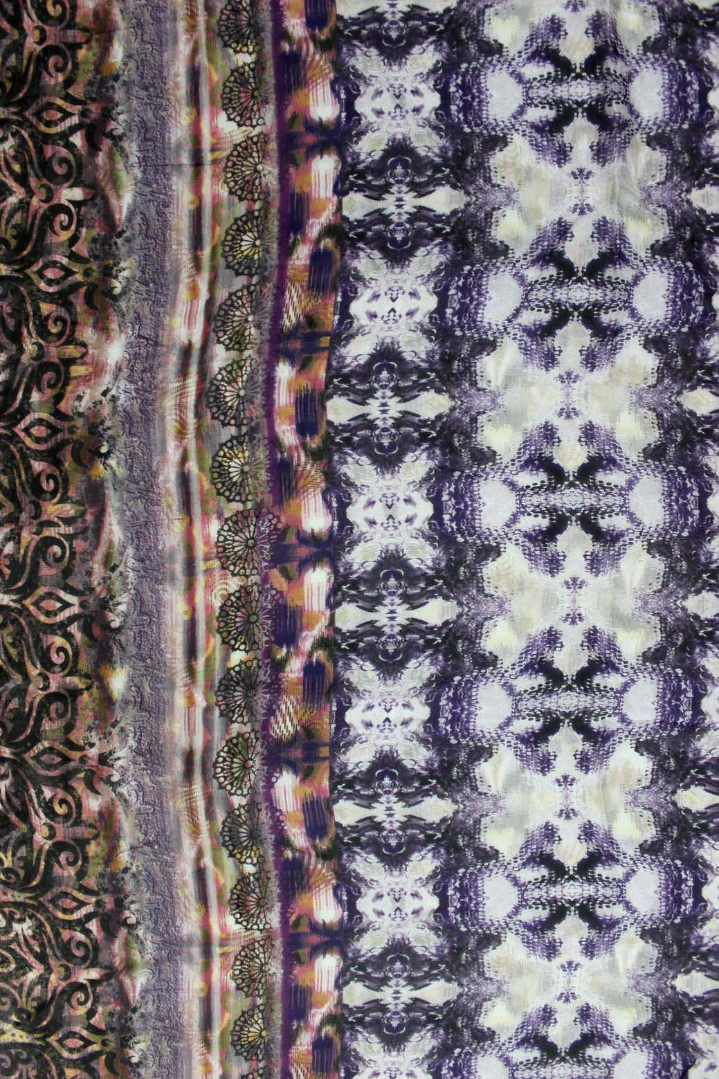 Patterned Fashion Silk Scarf