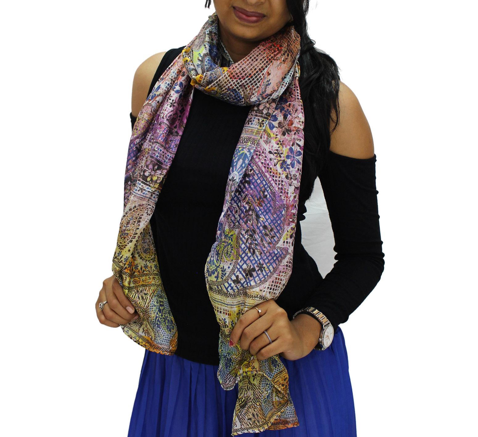 Colorful Bohemian Scarf