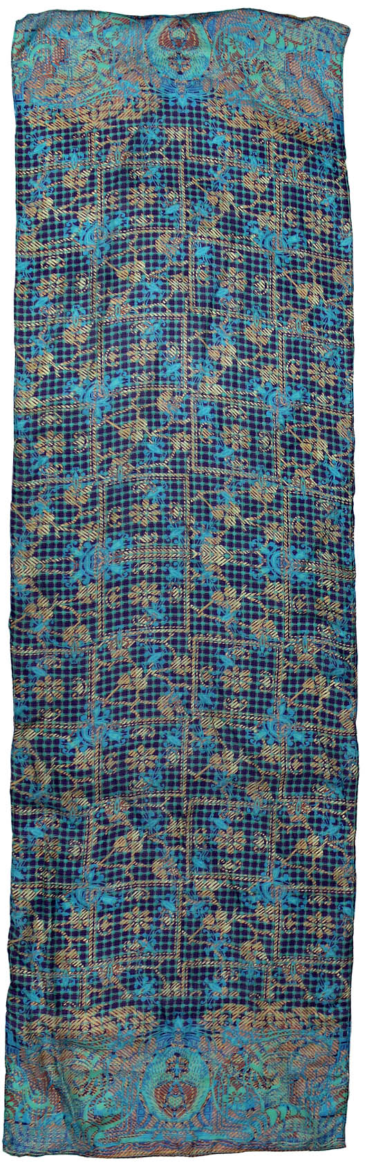 Oblong-silk-scarf