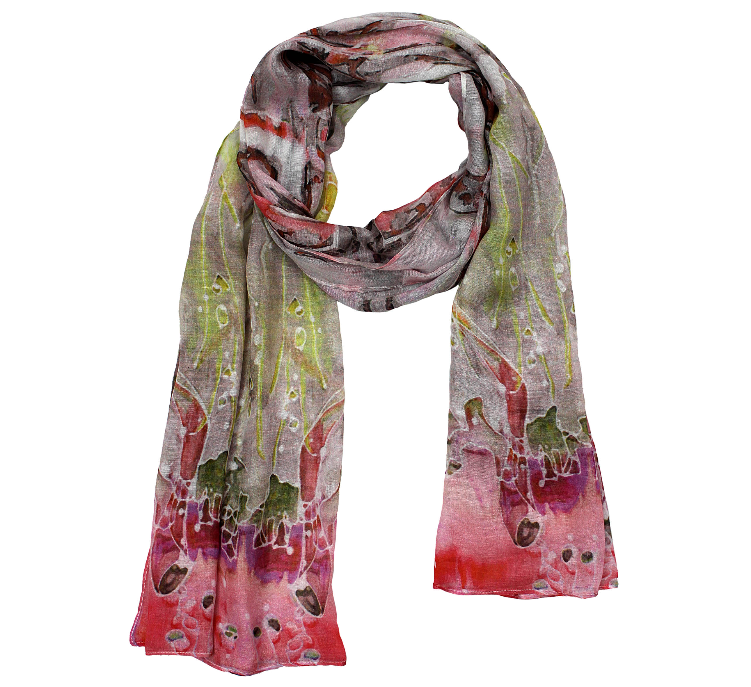 Hand-painted Modal Scarf