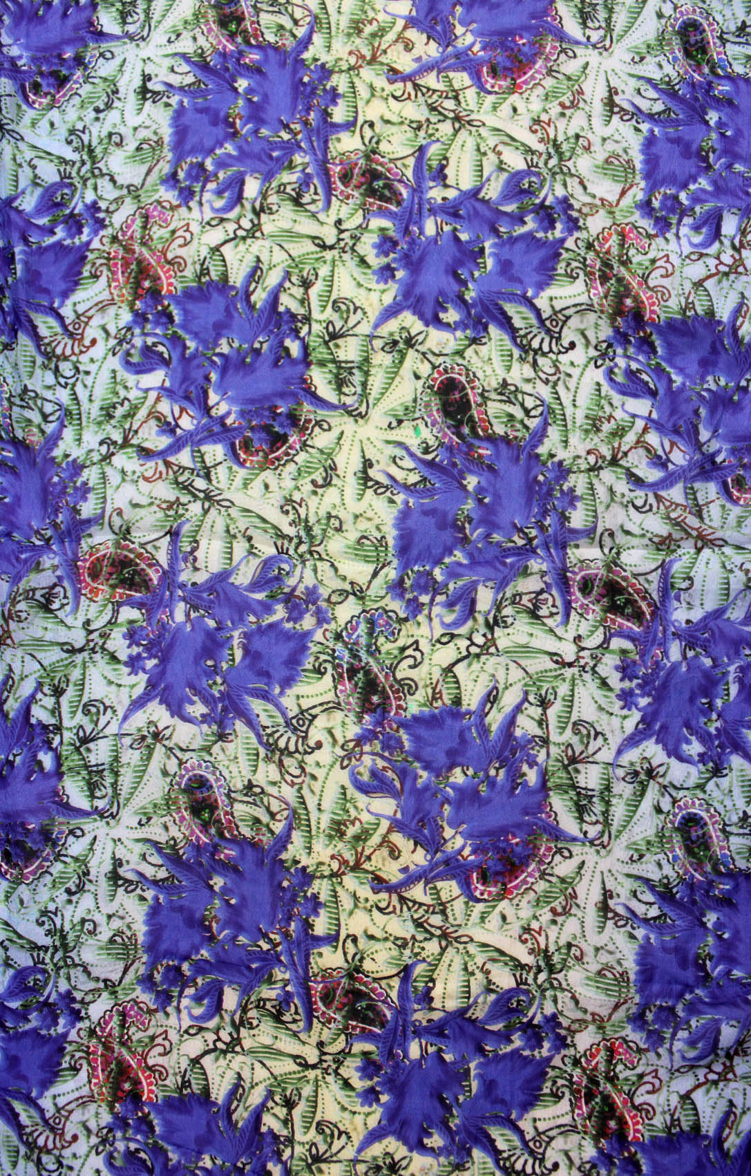 Women's Paisley Silk Scarf