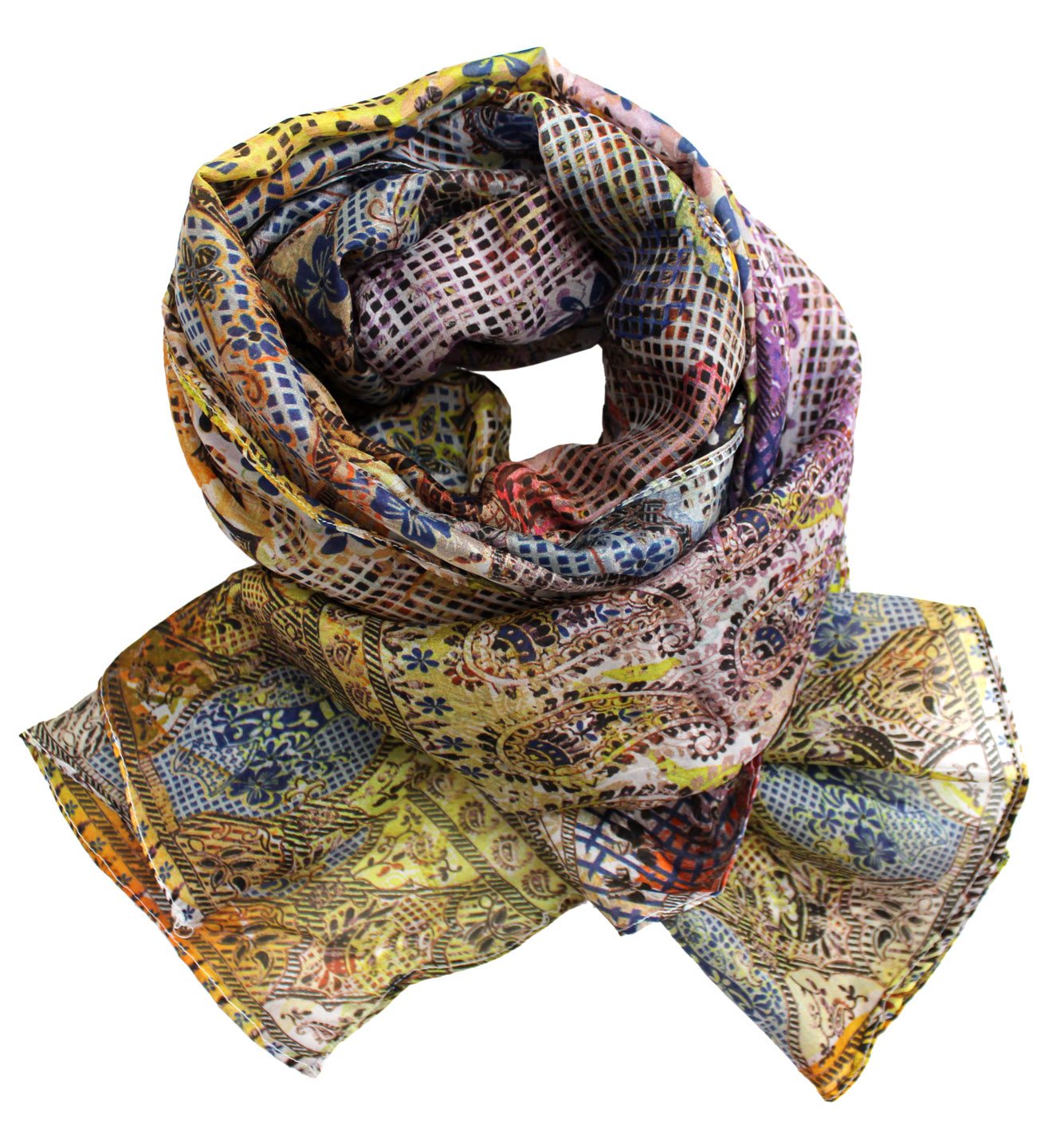 Colorful Bohemian Scarf