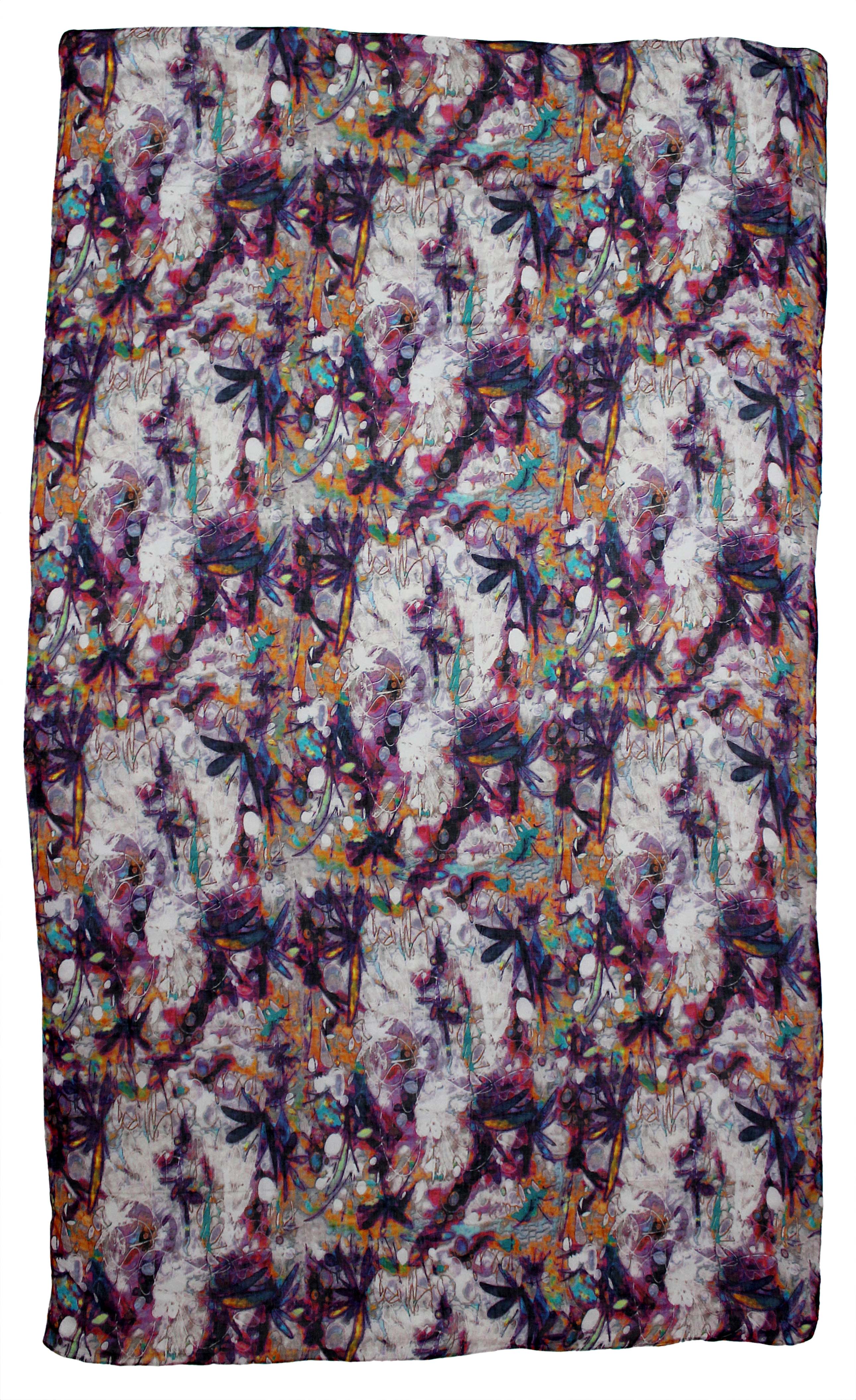 Wild flower Modal Scarf