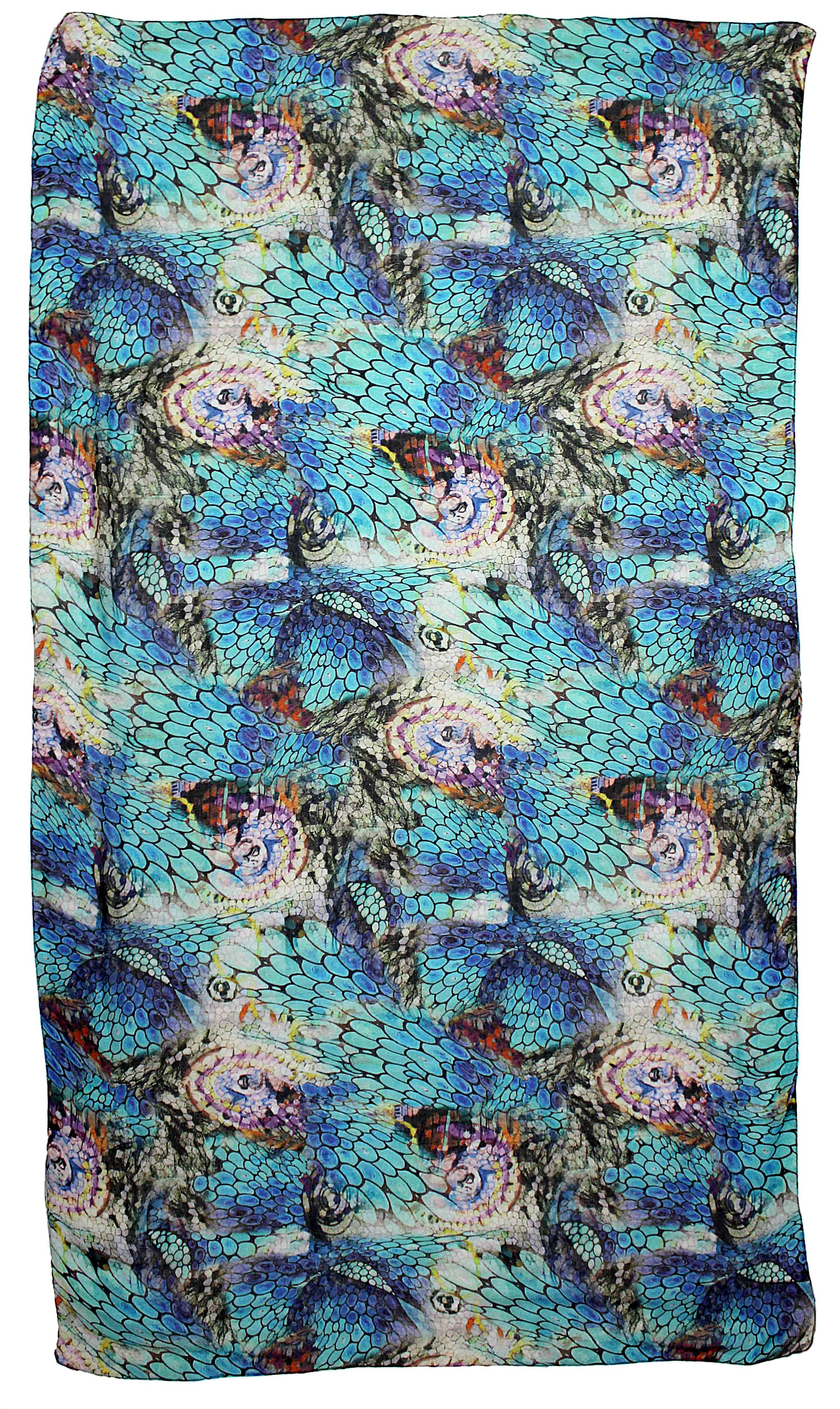 Colorful Splatter Modal Scarf