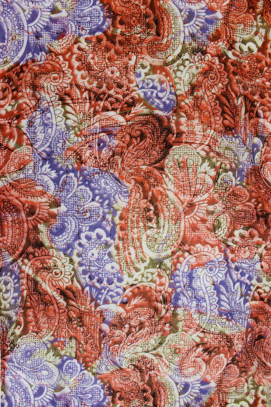 Paisley Print Scarf