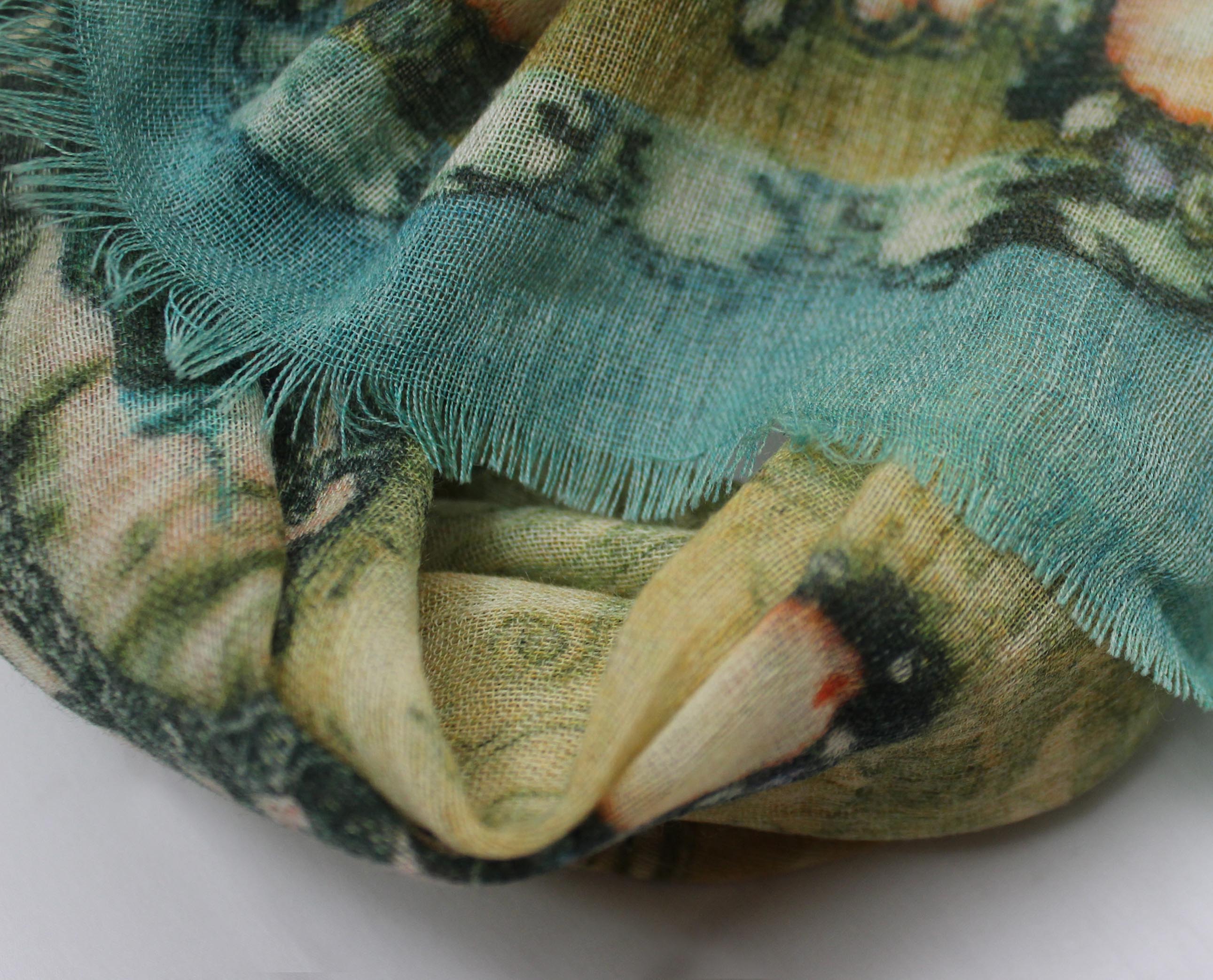 Vintage wool scarf
