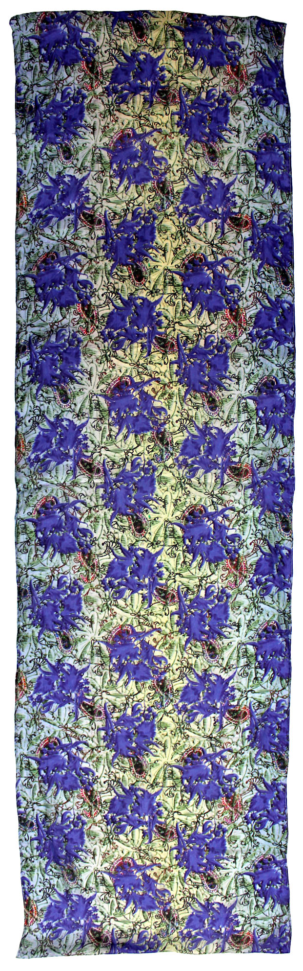 Women's Paisley Silk Scarf