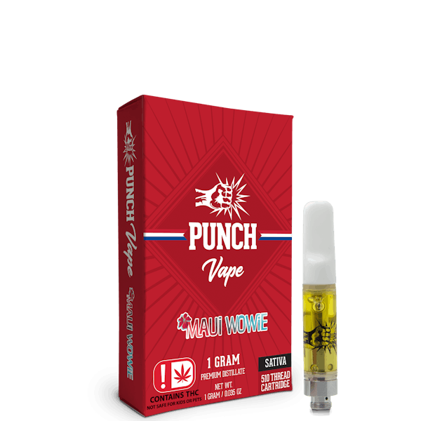 Punch - 510 Distillate Cart - Maui Wowie (1g)