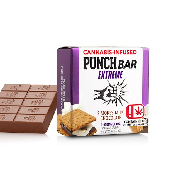 Milk Chocolate S'mores Extreme Punchbar 225mg