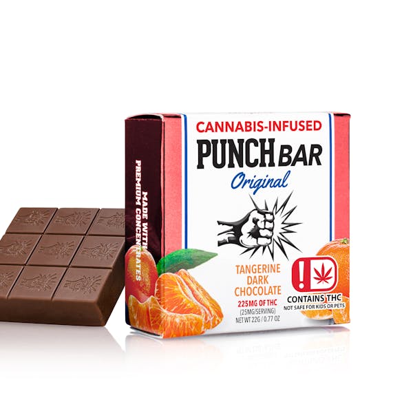 Dark Chocolate Tangerine Punchbar 225mg